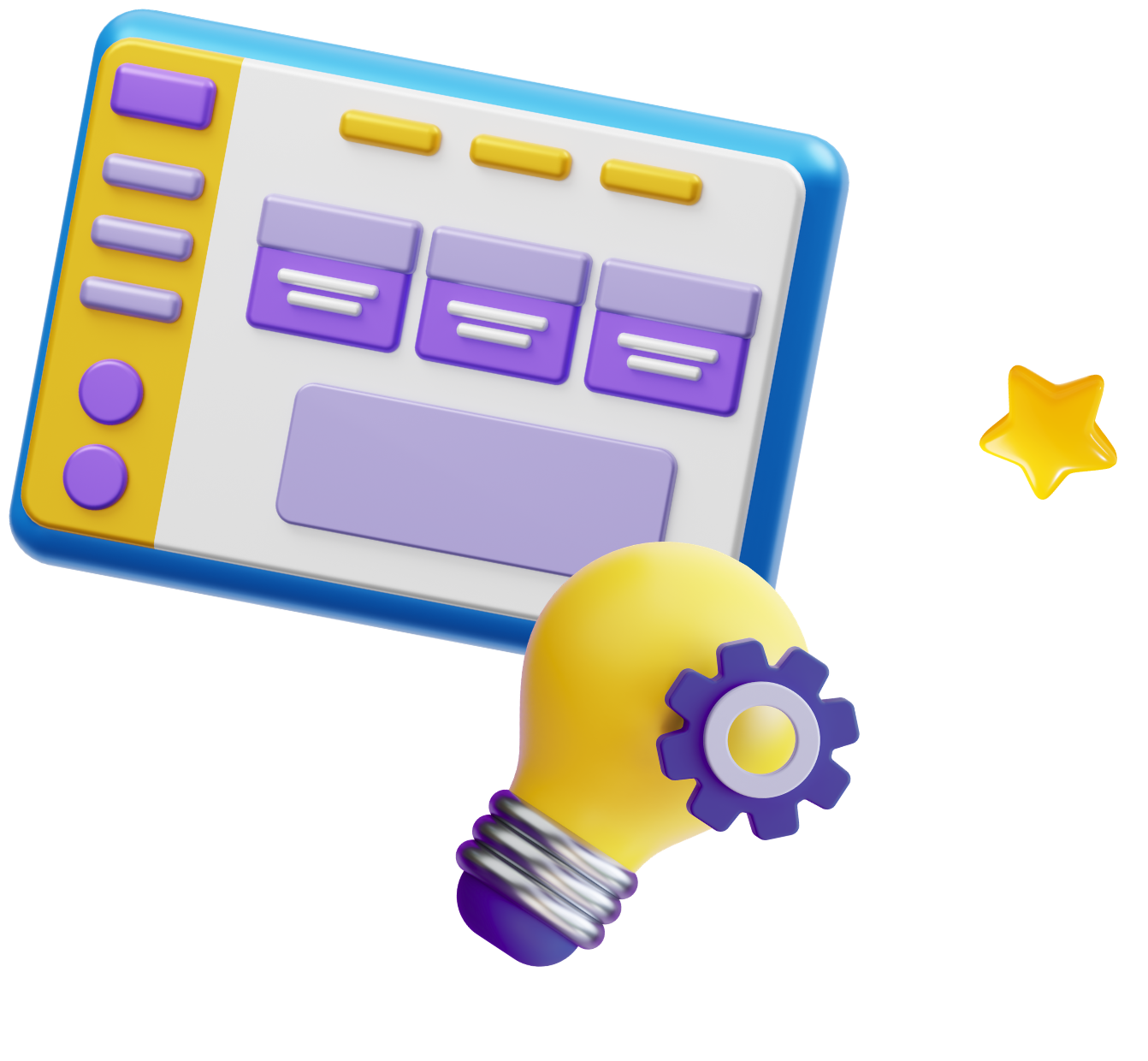 Icon - Screen & Lampu